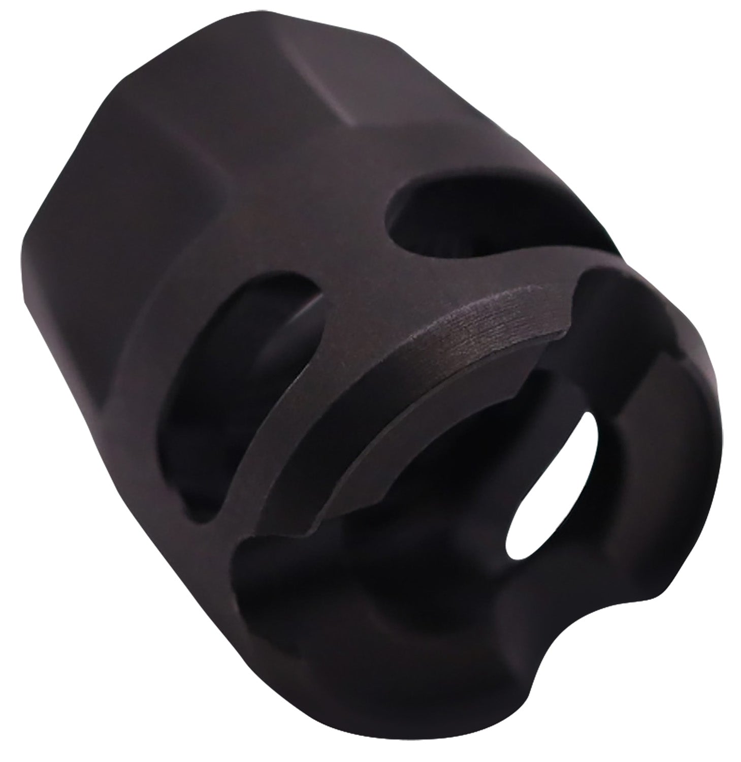 True Precision TPYMICROBL Y-Type Micro Compensator Black Nitride Finish 9mm/380 ACP 1/2"x28