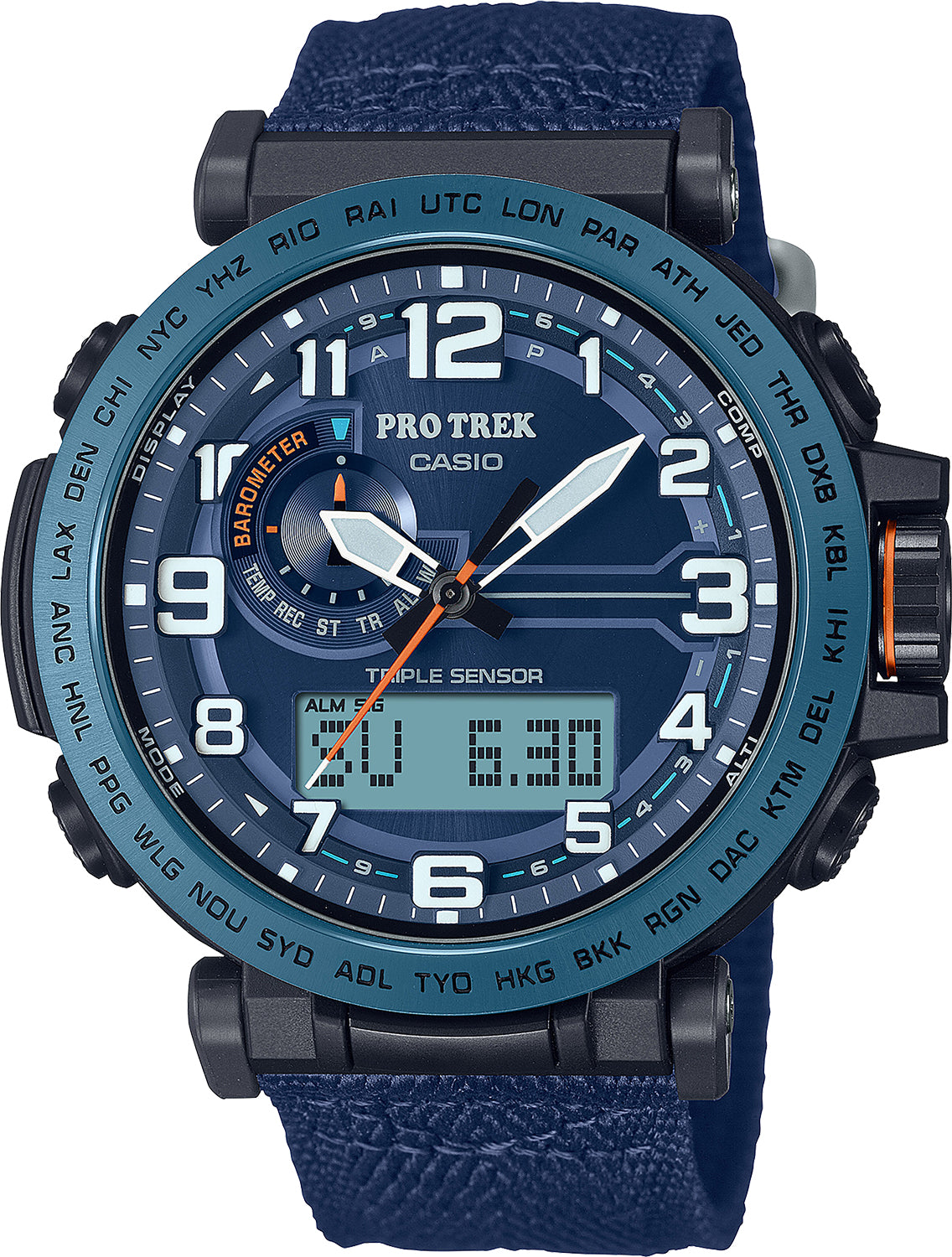 GSHOCK PRG601YB2 PRO TREK BIO BASED BLU