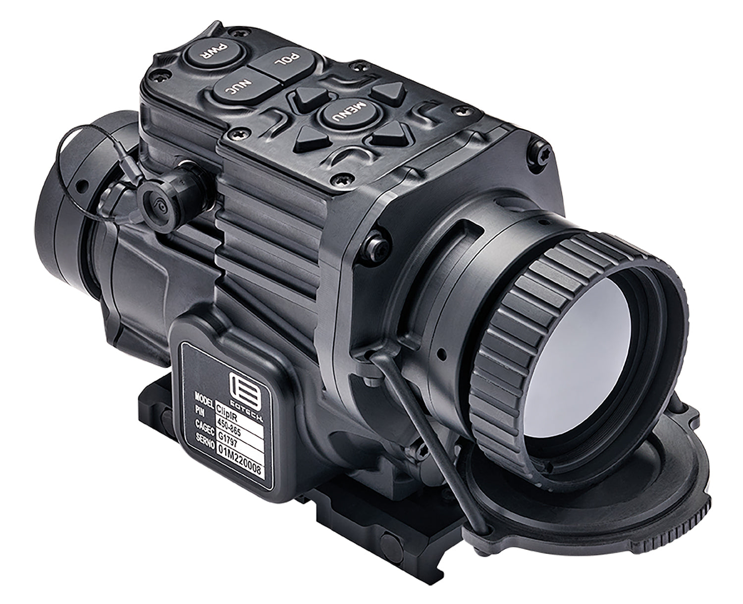 Eotech EOTCLPODT2B MK2 ClipIR-MR Thermal Black 1-8x 1280x1024 12 Micron