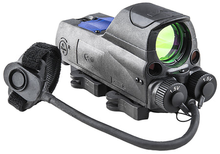 Mepro MOR PRO Reflex Sight 4.3 MOA Dot, Red Laser and IR Laser, Black
