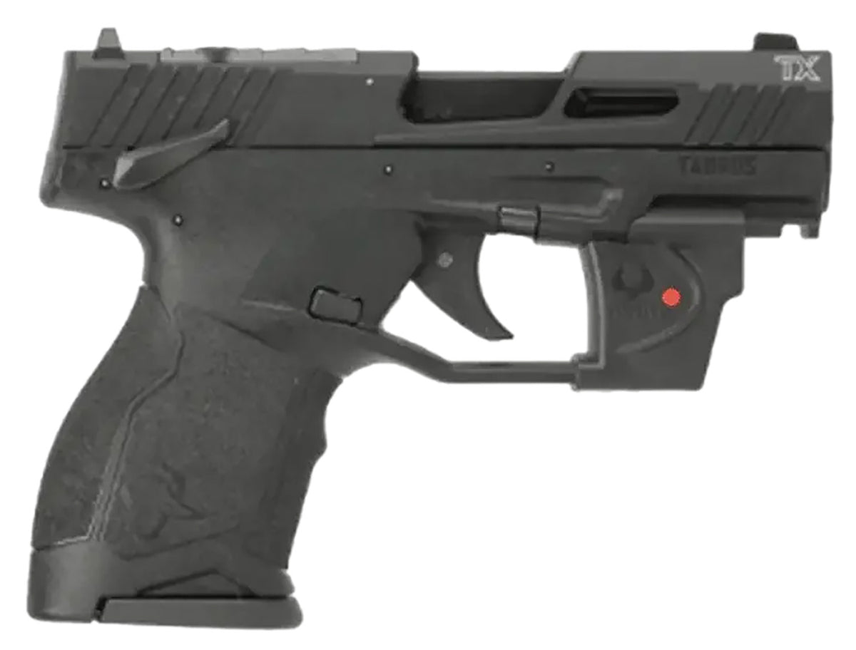 Taurus TX22C Optic-Ready 22 LR Pistol, 10+1, 3.60" Threaded Barrel w/ Viridian Laser