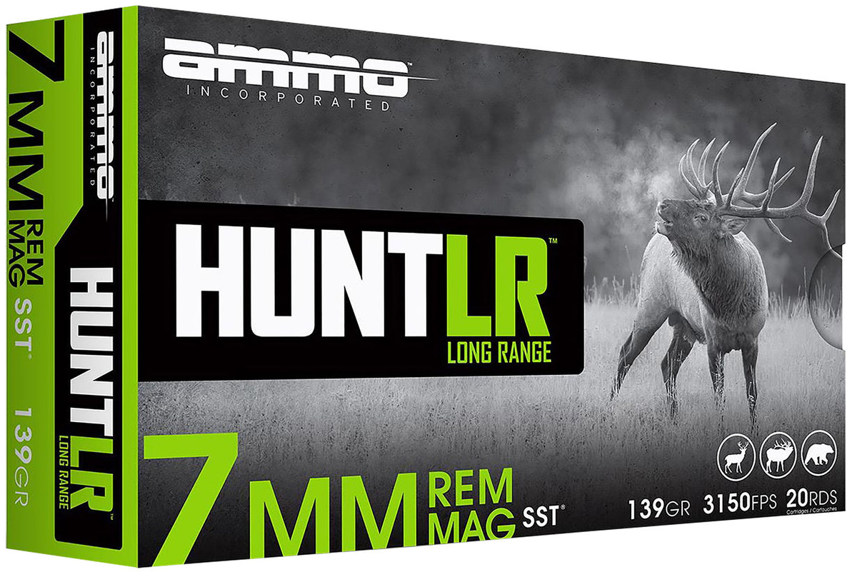 Ammo Inc 7mm Remington Mag 7MM139SSTA20 Hunt Super Shock Tip SST 139 Grain
