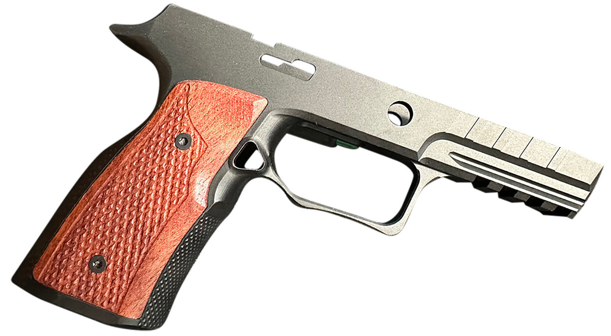 Sharps Bros Sig P320 Grip Module Black Cherry Aluminum Replacement
