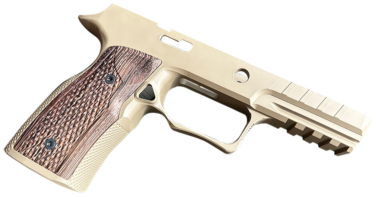 Sharps Bros Sig P320 FDE Aluminum Replacement Grip Module