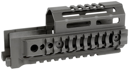Midwest Industries AK Alpha Series 6" Drop-In Handguard Black Anodized Aluminum AK-47/AK-74