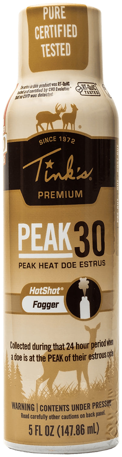 Tinks Peak30 Hot Shot Deer Doe Estrus Scent Fogger 5 oz