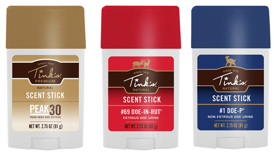 Tinks Deer Attractant Scent Stick 3-Pack 2.75 oz Each