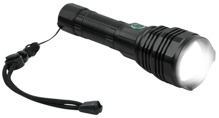 Konus 3933 Konuslight-5K Rechargeable Turbo Flashlight Black 5000/2500 Lumens White LED