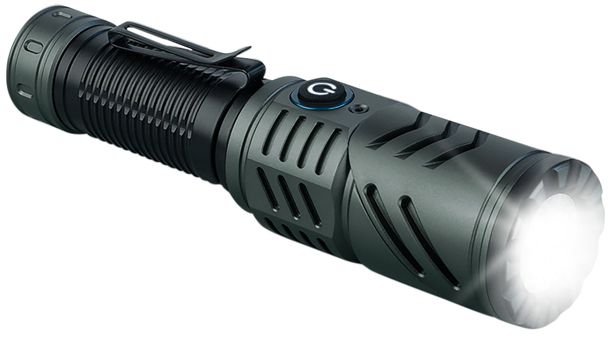 Konus Konuslight-RT 2500 Lumen Rechargeable Torch with Turbo Mode and Magnetic Base Black