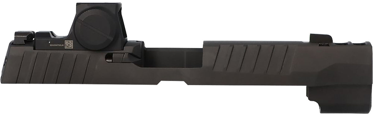 Sig Sauer P320 Factory Slide Assembly with ROMEO-X Pro Optic 9mm Luger Black Two-Port Expansion Chamber