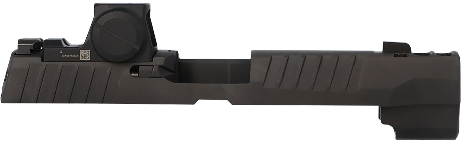 Sig Sauer P320 Factory Slide Assembly with ROMEO-X Pro Optic 9mm Luger Black Two-Port Expansion Chamber
