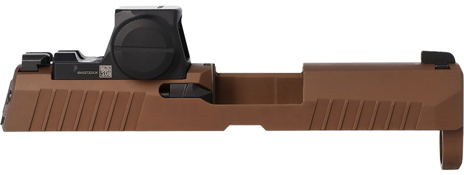 Sig Sauer P320 RXP X-SERIES Factory Slide Assembly 9mm Luger Coyote Brown ROMEO-X Pro Optic Compact Grip Module Compatible