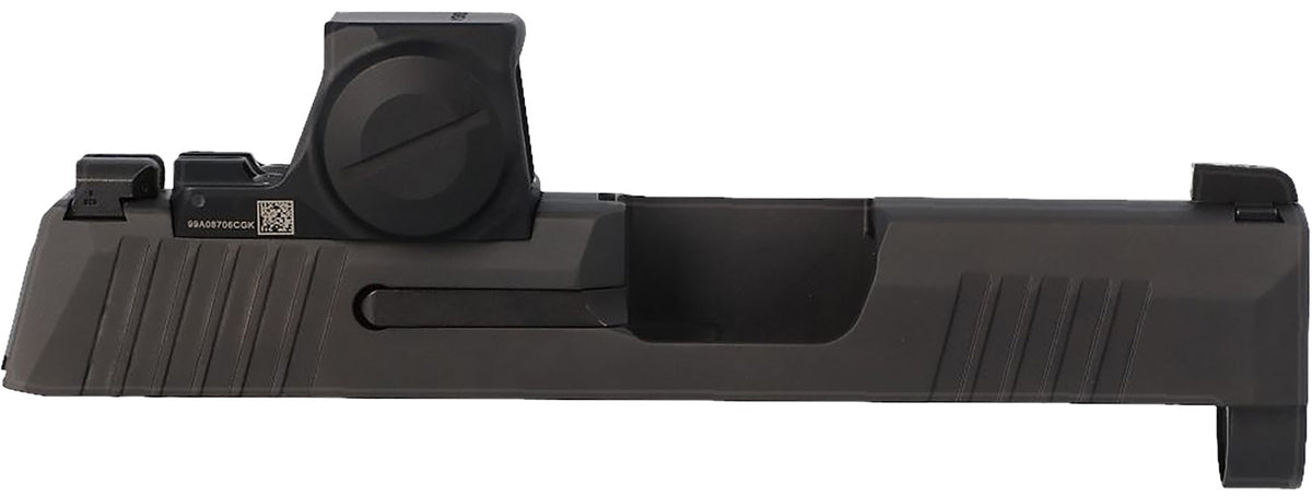Sig Sauer P365 9mm Luger Black Cerakote Serrated Stainless Steel Slide Assembly