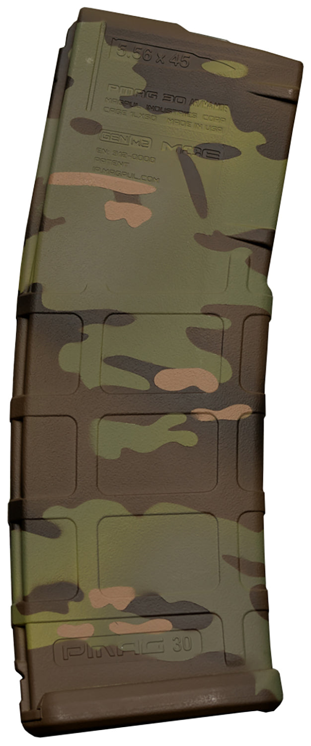 Weapon Works 228042 30rd PMAG GEN M2 MOE AR/M4 Multi-Cam Tropic Polymer Rifle Magazine