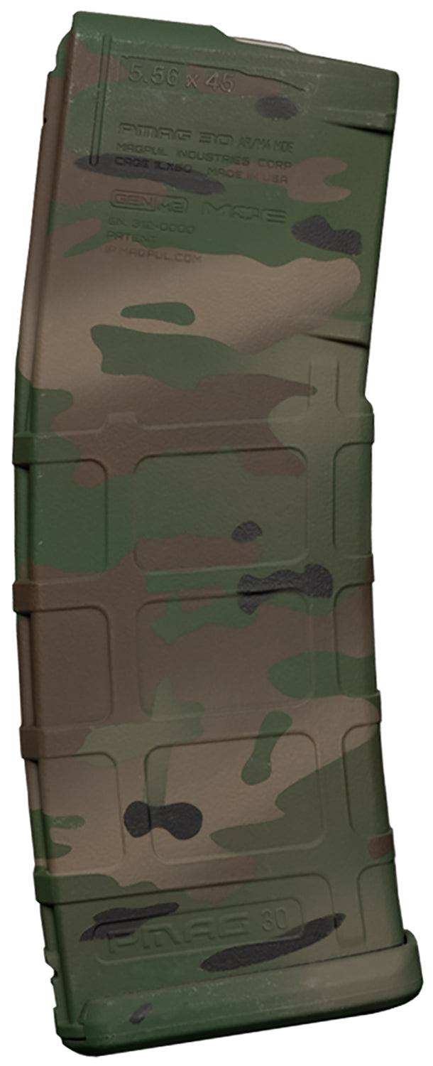 Weapon Works 228055 30rd PMAG GEN M2 MOE AR/M4 Multi-Cam Woodland Polymer Rifle Magazine