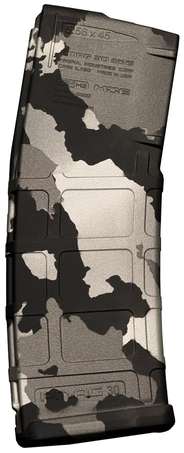 Weapon Works 228043 30rd PMAG GEN M2 MOE AR/M4 Silver Granite Polymer Rifle Magazine