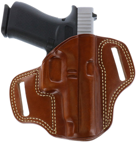 Galco CM364 Combat Master Belt Holster Tan Premium Steerhide Colt King Cobra Right Hand