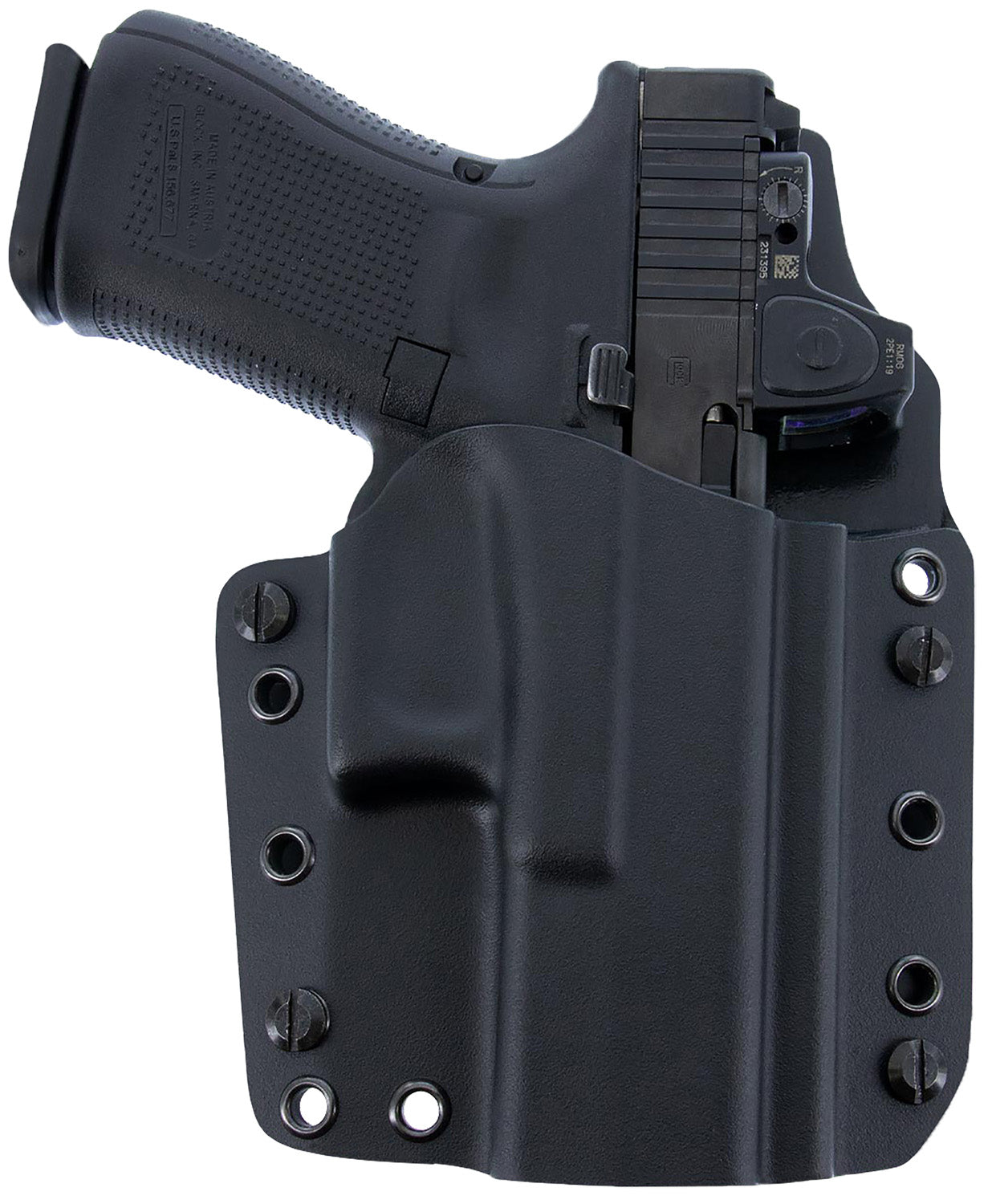 Galco CVS2016RB Corvus Inside Outside Waistband Black Kydex Holster Springfield Echelon RH