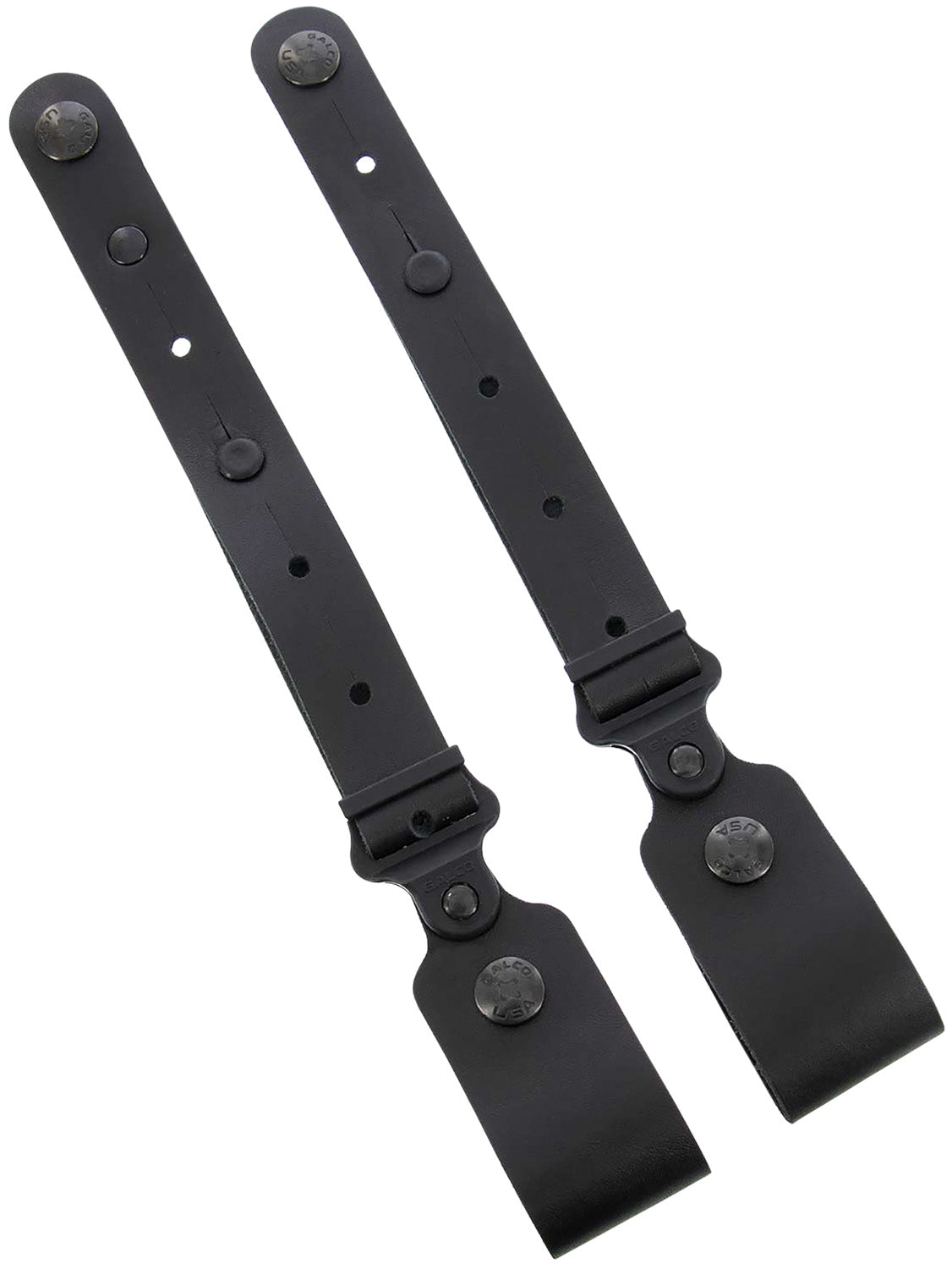 Galco MC2TDB Shoulder Holster System Tie Down Set 2.0 Black Leather Ambidextrous
