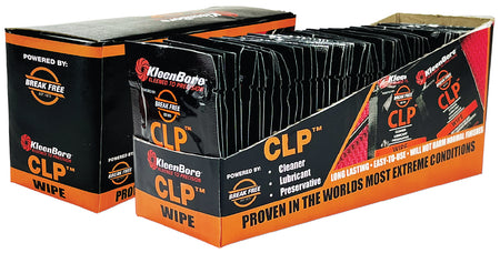 KleenBore BreakFree CLP Firearm Cleaning Wipes 50QTY