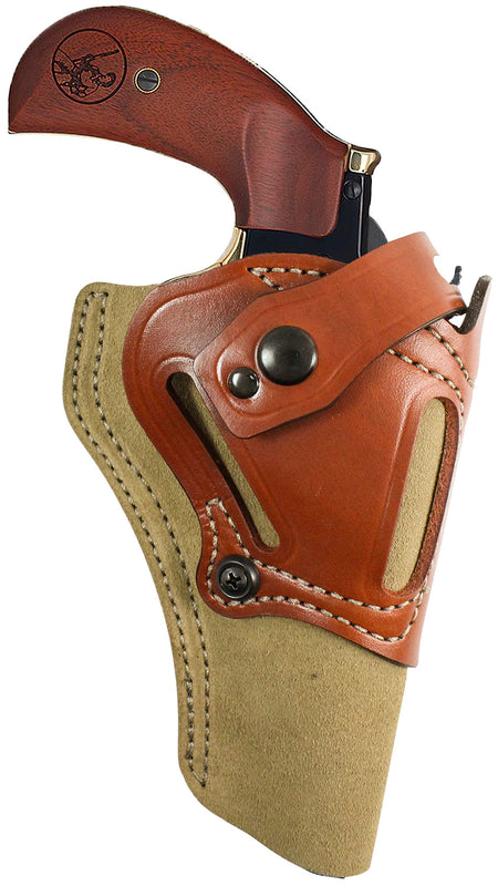 DeSantis Gunhide Wild Hog Field and Range OWB Natural Leather Holster Henry Big Boy Ambi