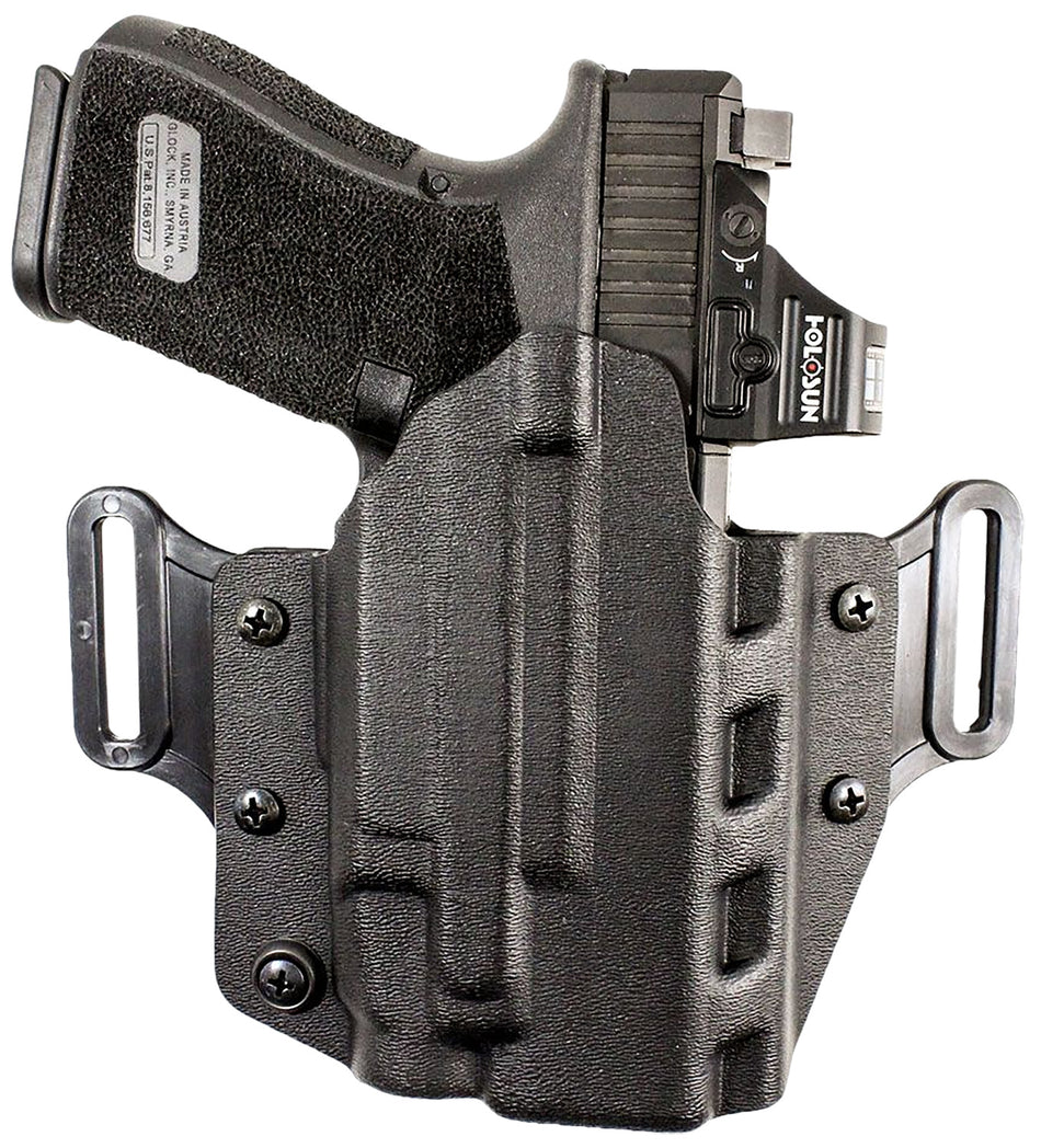 DeSantis Gunhide Veiled Partner OWB Kydex Holster for Glock 19/23/32/45 Optics Compatible Ambi