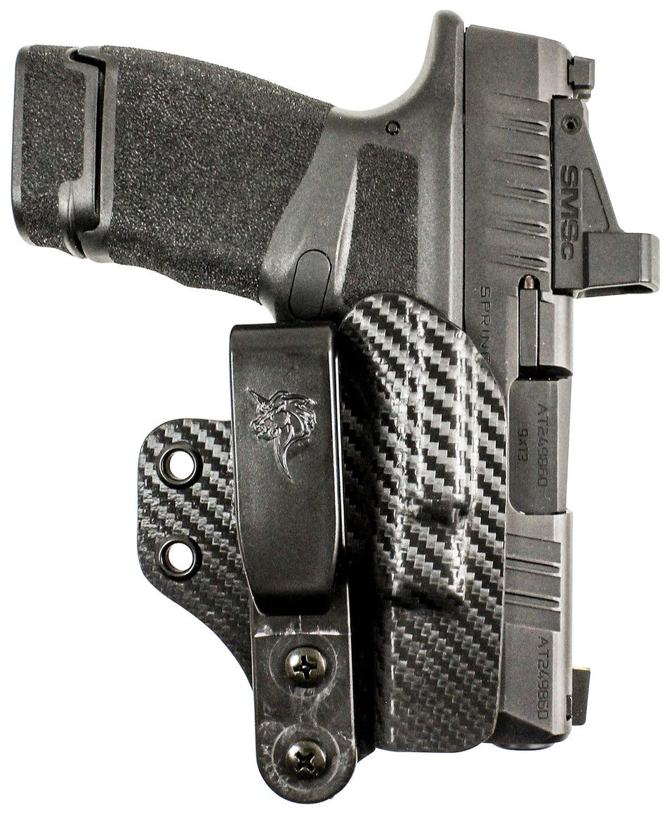 DeSantis Gunhide Lifeguard Minimalist IWB Kydex Holster for Sig P365X with Romeo Zero Ambi