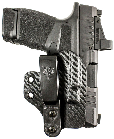 DeSantis Gunhide Lifeguard Minimalist IWB Kydex Holster for Springfield Hellcat Black