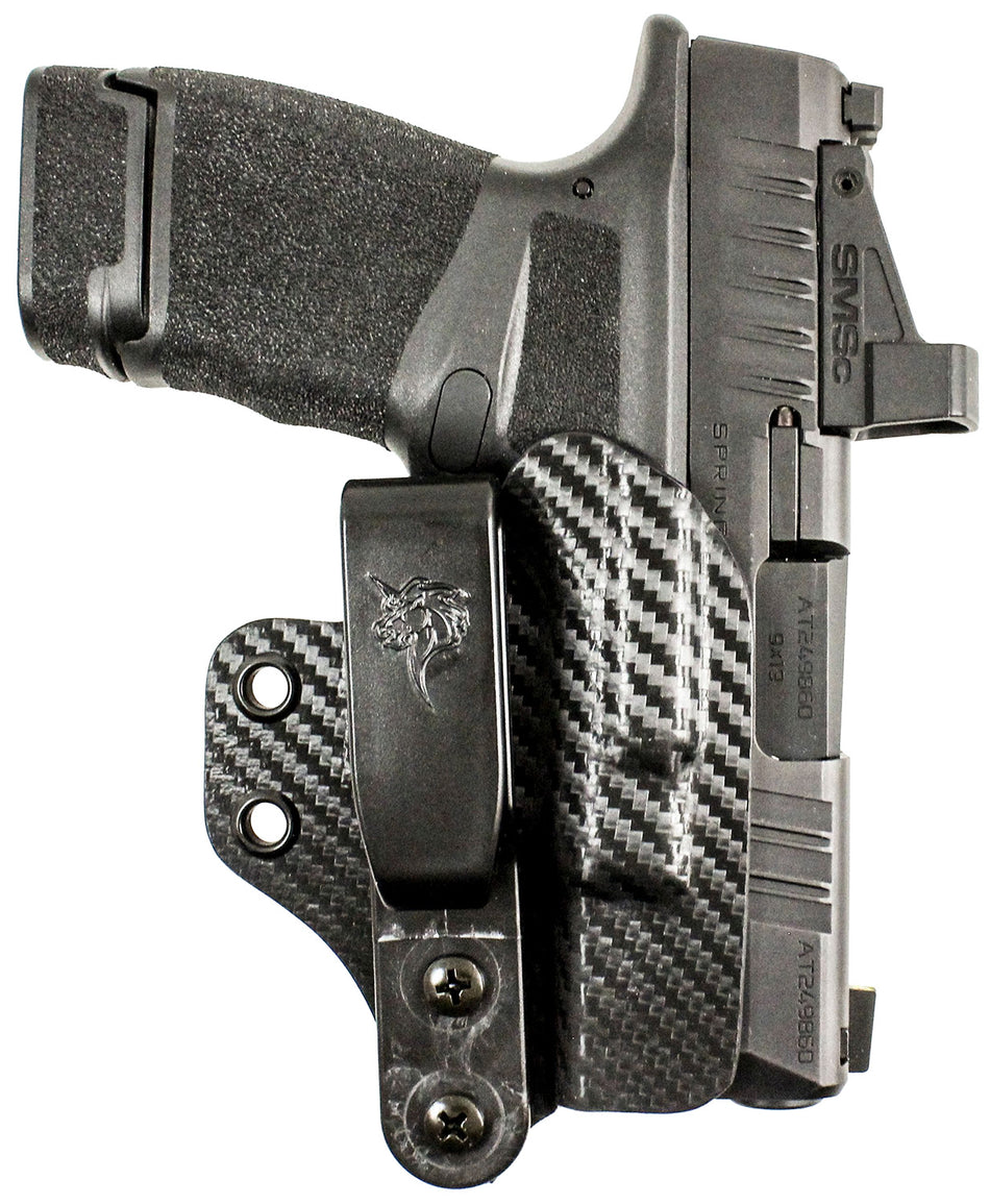 DeSantis Gunhide Lifeguard Minimalist IWB Kydex Holster for Springfield Hellcat Black