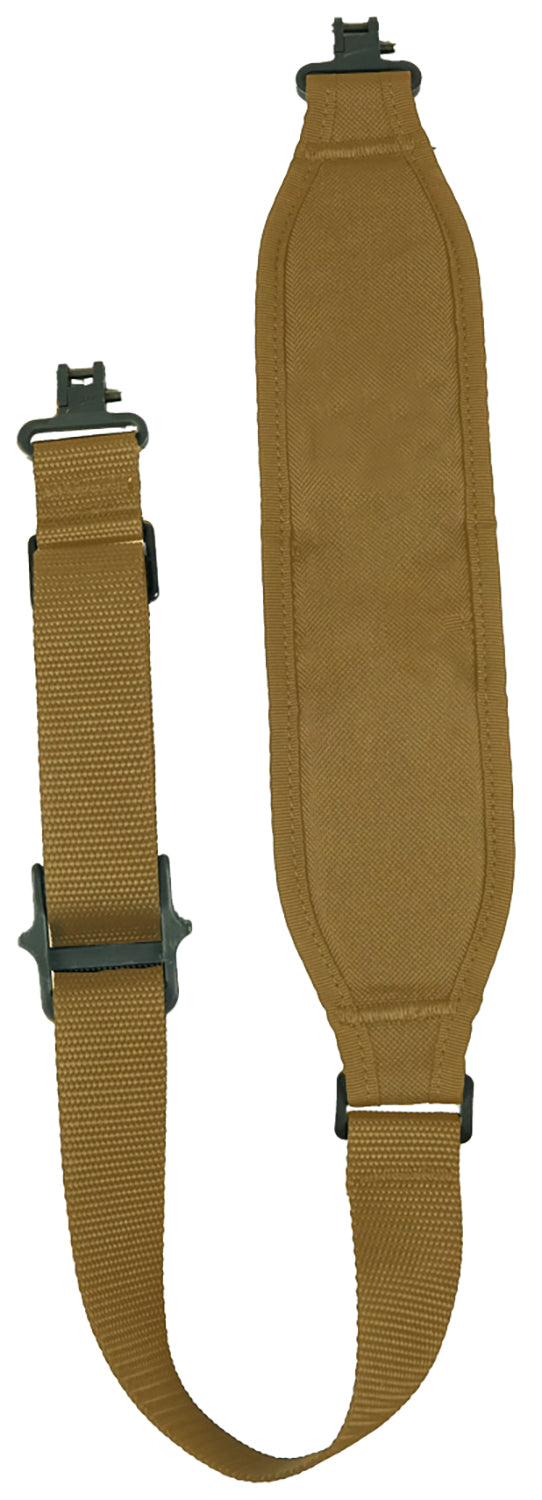 Boyt PAS30005 Adjustable Rifle Sling Coyote Brown Nylon Webbing
