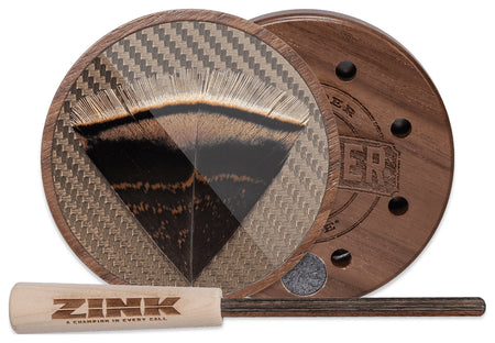 Avian X Thunder Ridge Striker Glass Turkey Pot Call Walnut