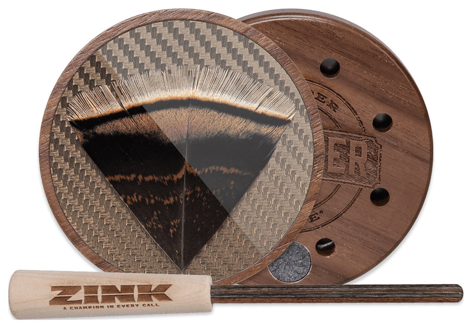 Avian X Thunder Ridge Striker Glass Turkey Pot Call Walnut