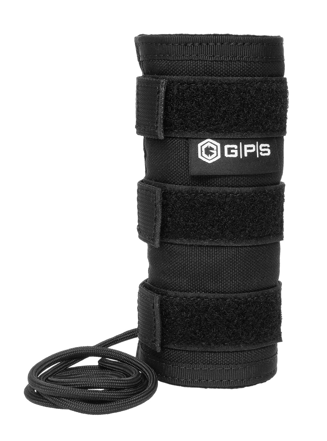 GPS GPST8006B Tactical Suppressor Cover 6-Inch Long 1000D Nylon Black with Tether Line