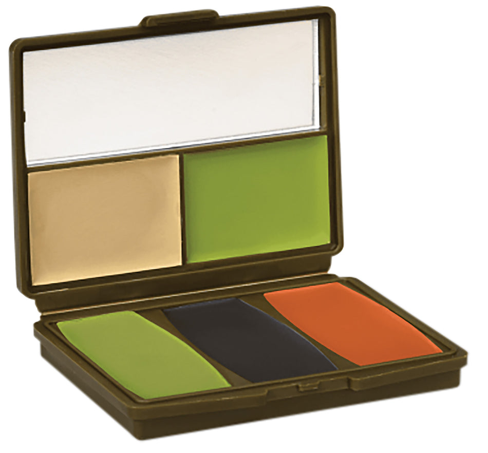 Hunters Specialties HS00278 5-Color Military Camo Compact Makeup Kit with Mirror