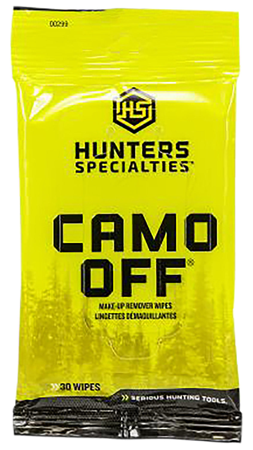 Hunters Specialties HS00299 Camo Makeup Remover Disposable Wipes 30 Pack
