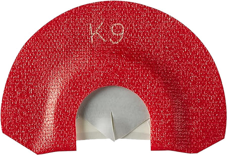 Johnny Stewart Wildlife Calls K9's Predator Diaphragm Turkey Attracting Call Red Latex