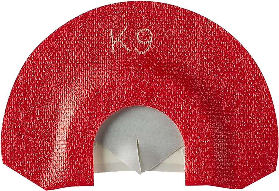Johnny Stewart Wildlife Calls K9's Predator Diaphragm Turkey Attracting Call Red Latex