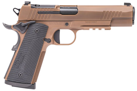 Sig Sauer 1911XR45CXR3 1911-X Full-Size 45 ACP 8+1 5in Coyote PVD Slide, Black G10 Grip Pistol