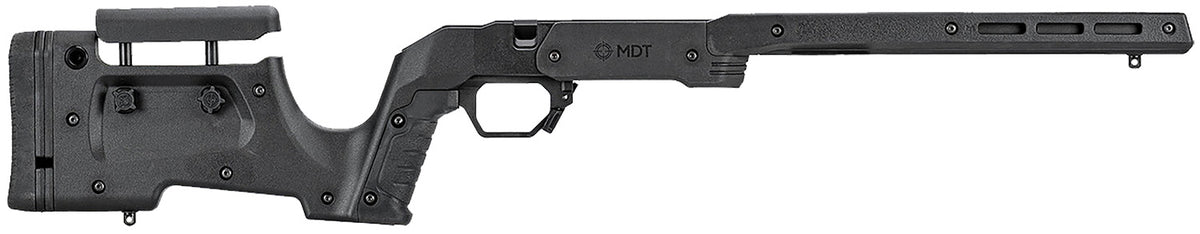 MDT 105345BLK XRS Chassis Black M-LOK Forend AICS Mag Compatible for Ruger American SA