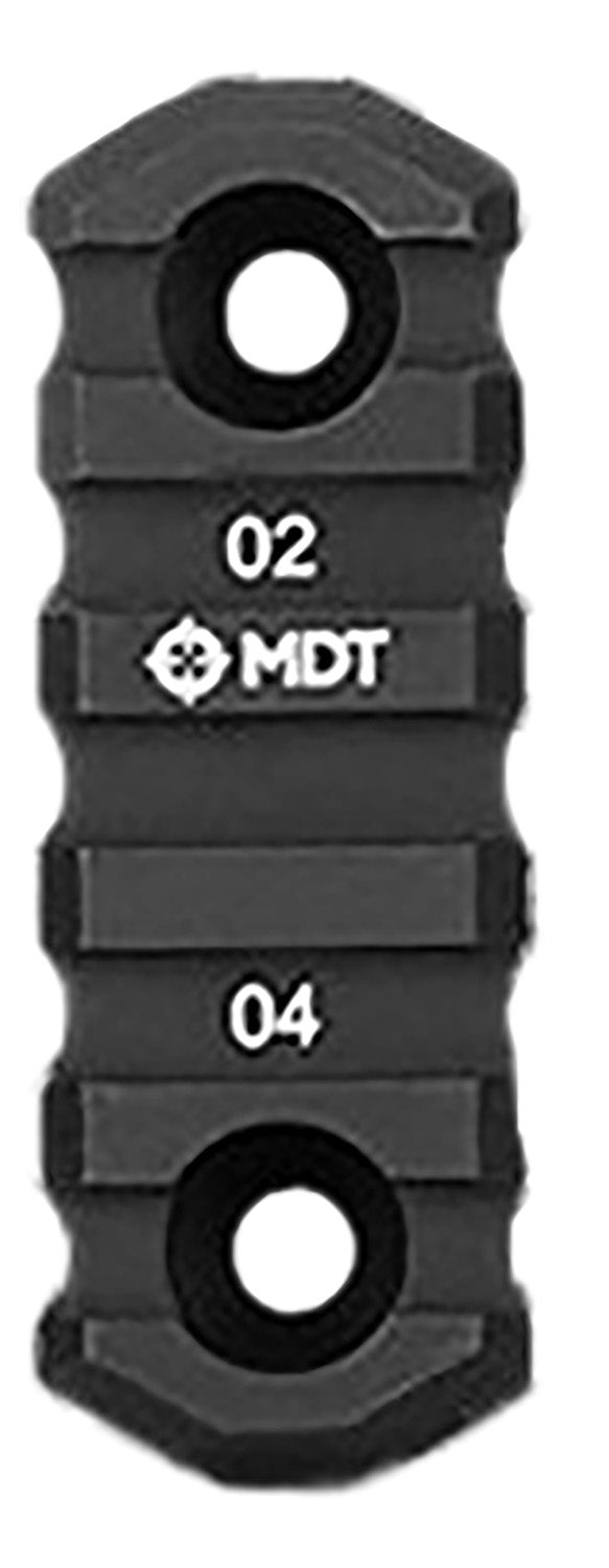 MDT M-LOK Picatinny Rail 103150BLK 2.50" Black Anodized Aluminum for Chassis
