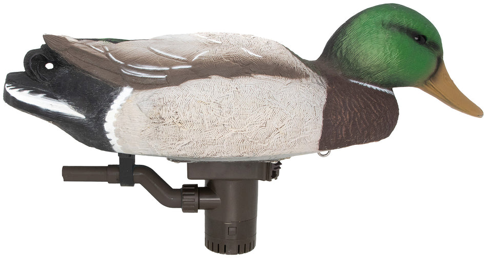 Higdon Mallard Battleship Swimmer Decoy Mallard Drake Multi-Color Motion