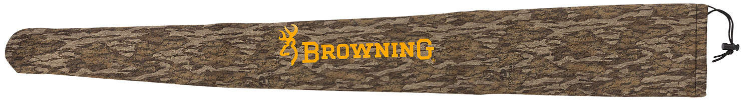 Browning 1411151952 Mossy Oak Bottomland Neoprene Slip Shotgun Cover Water-Resistant