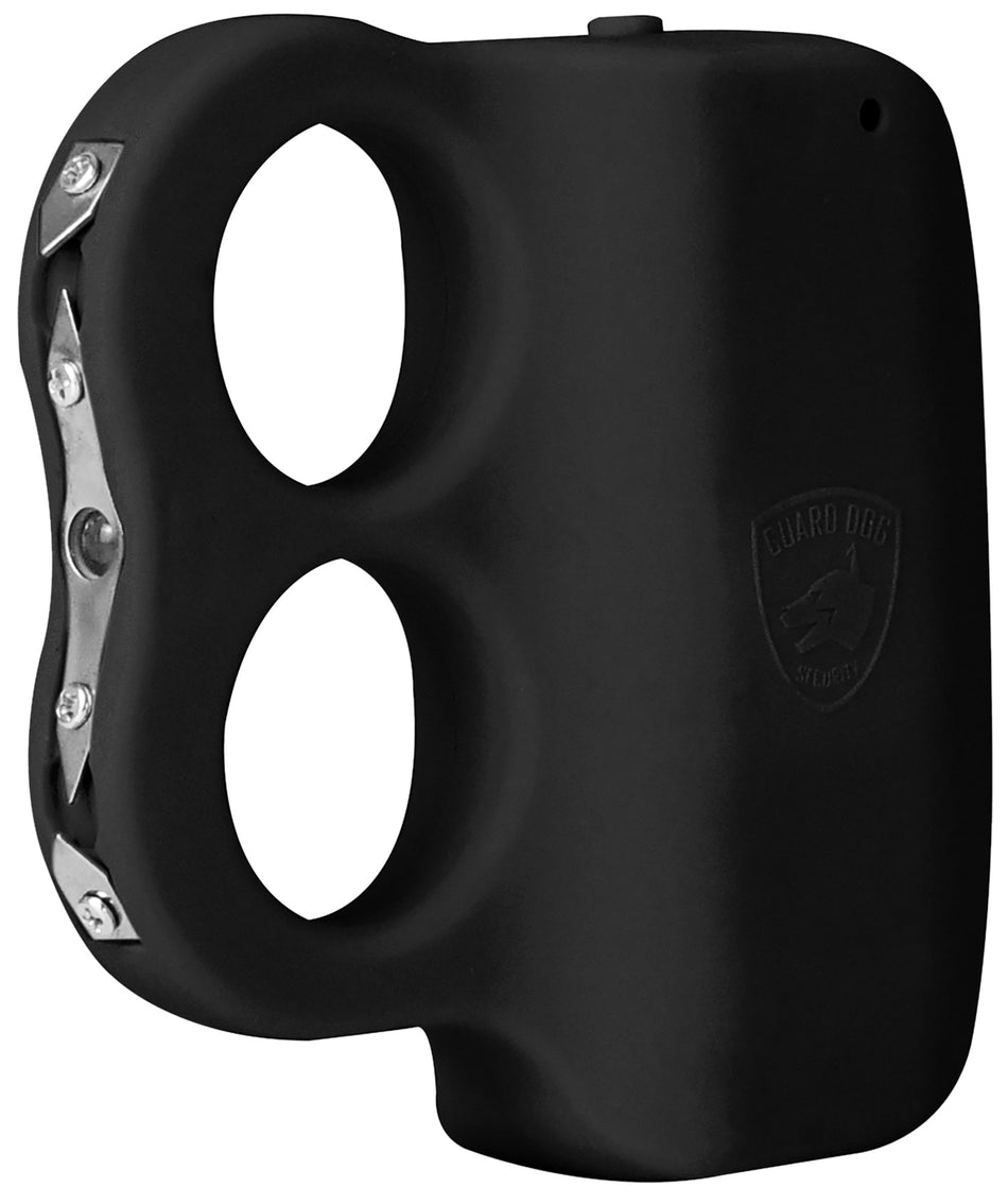 Guard Dog Security SGGDID2BK I-Do-Two Black Ring Stun Gun with LED Light Includes Wall Charger