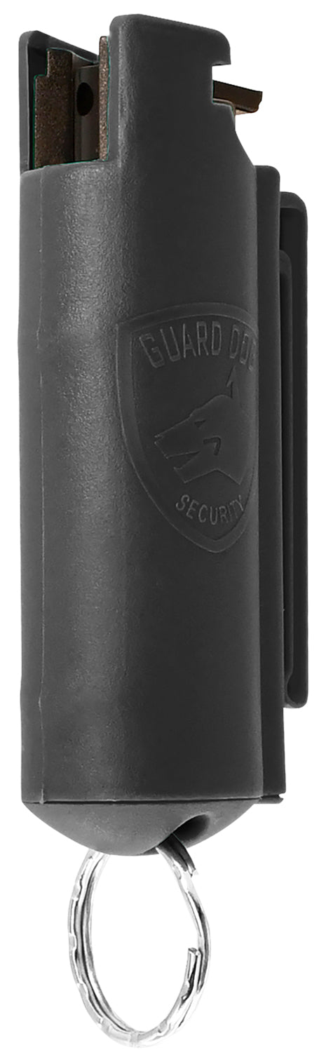 Skyline USA PSGDKCBK Pepper Spray Keyring Black 0.50 oz 16 ft Range