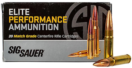 Sig Sauer .300 AAC Blackout Rifle Ammo Tactical Rifle Ballistic Tip PolyTip 110 grain 
