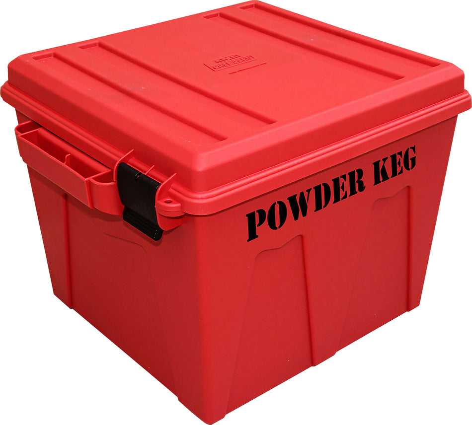 MTM Case-Gard PK12 Red Polypropylene Powder Keg Reloading Storage Container
