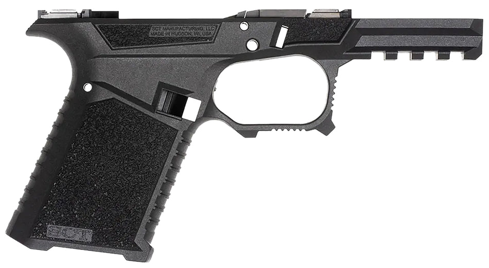 SCT Manufacturing Compact Frame for Glock Gen3 19/23/32, Black Polymer w/ Locking Block