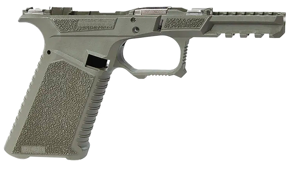 SCT Manufacturing 0225010100IB Full Size OD Green Polymer Frame for Gen3 17/22/31 - Aggressive Texture Grip, Includes Locking Block