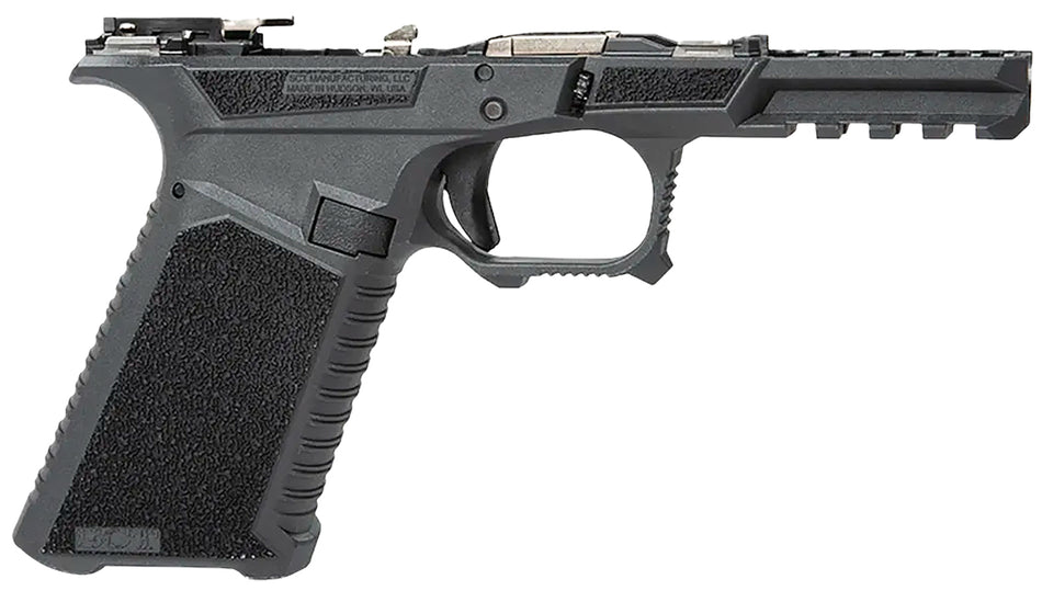 SCT Manufacturing 226010000 Full Size Black Polymer Frame for Gen3 17/22/31 - Aggressive Texture Grip
