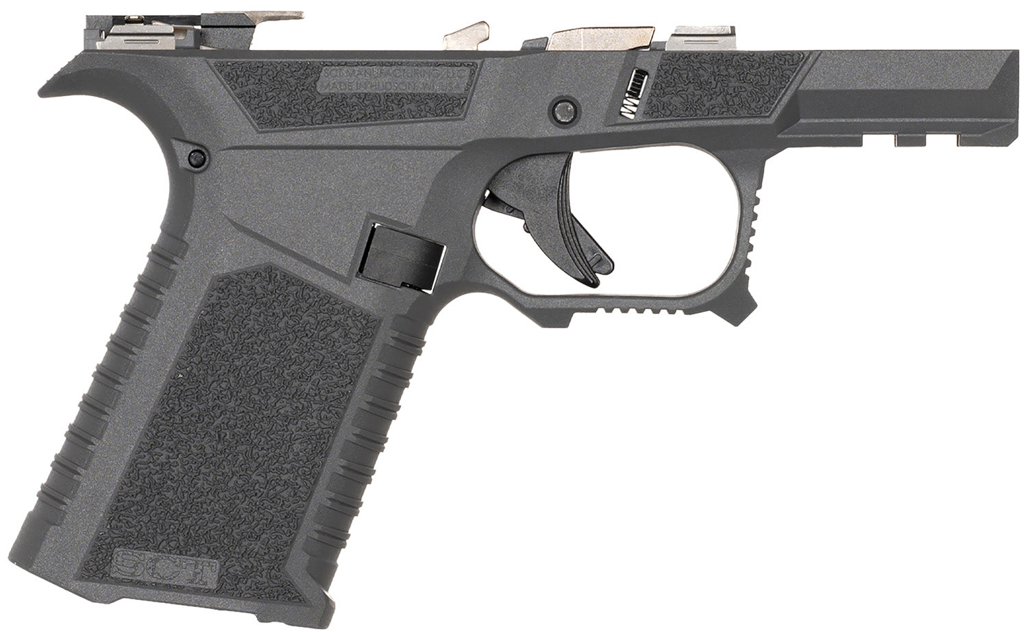 SCT Manufacturing 0226020000IC Sub-Compact Frame for Glock 43X/48, Aggressive Texture Grip